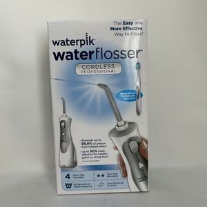 Waterpik Waterflosser Cordless Professional WP-450 Oral Irrigator Toothbrush New